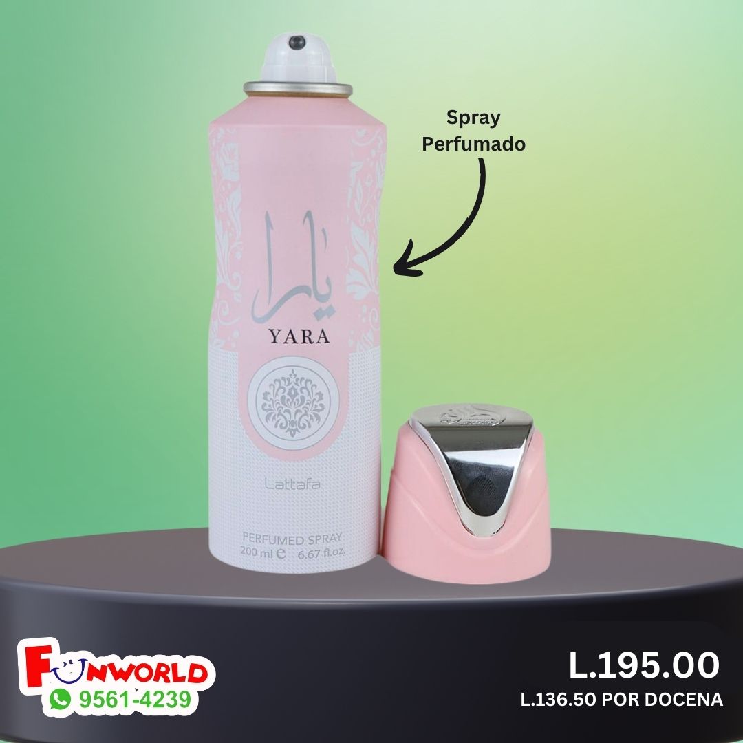DOCENA DE SPRAY PERFUMADO YARA LATTAFA