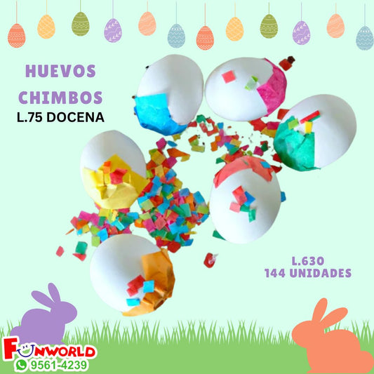 HUEVOS CHIMBOS 12 UNIDADES